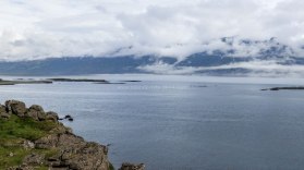 Islande à vélo 2014, vue d'un fjord dans l'Est
