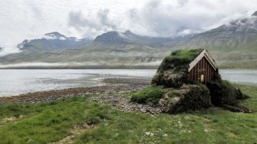 Islande à vélo 2014, fond d'un fjord de l'Est
