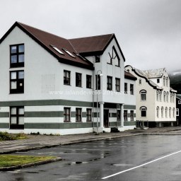 Islande à vélo 2014, la ville de Akureyri