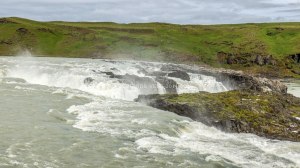 Islande à vélo 2014, chutes d'eau Urridafoss