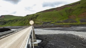 Islande à vélo 2014, pont dans le sud de l'islande